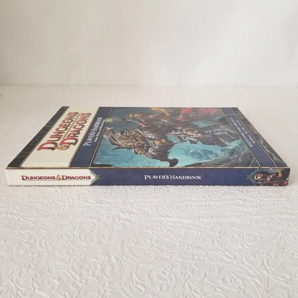 Dungeons and Dragons 4th Edition Players Handbooks Hardback Set of 2